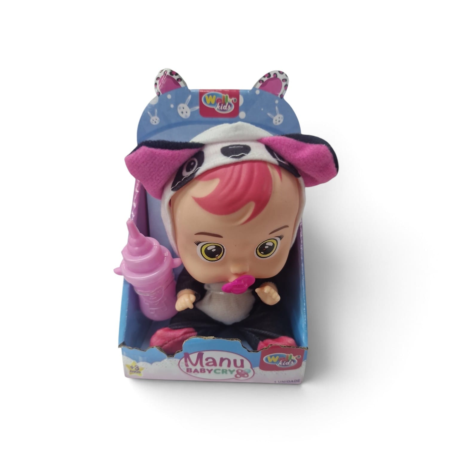 WB11946 BONECA BABY MANU CRY COM SOM E ACESSORIOS