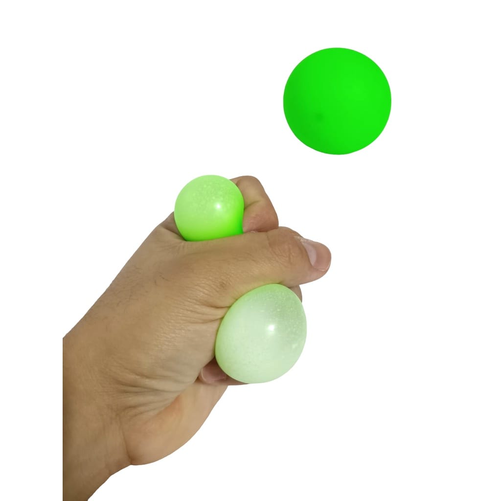 WB19261 SQUISHY BOLA NEON