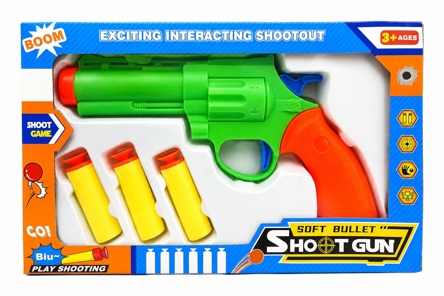 GK3607 PISTOLA LANCA DARDOS