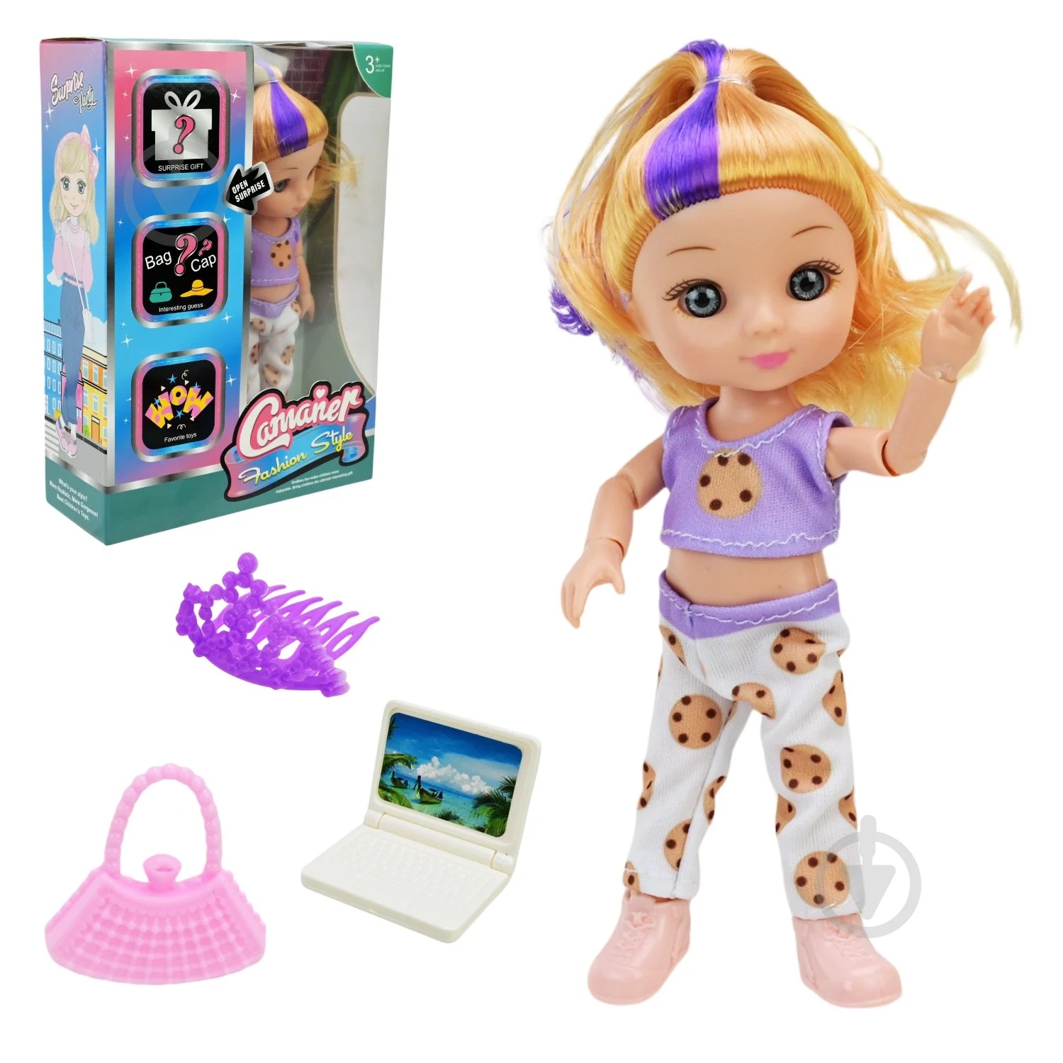 6506 BONECA CAMARIM SUPRESA- PIJAMA