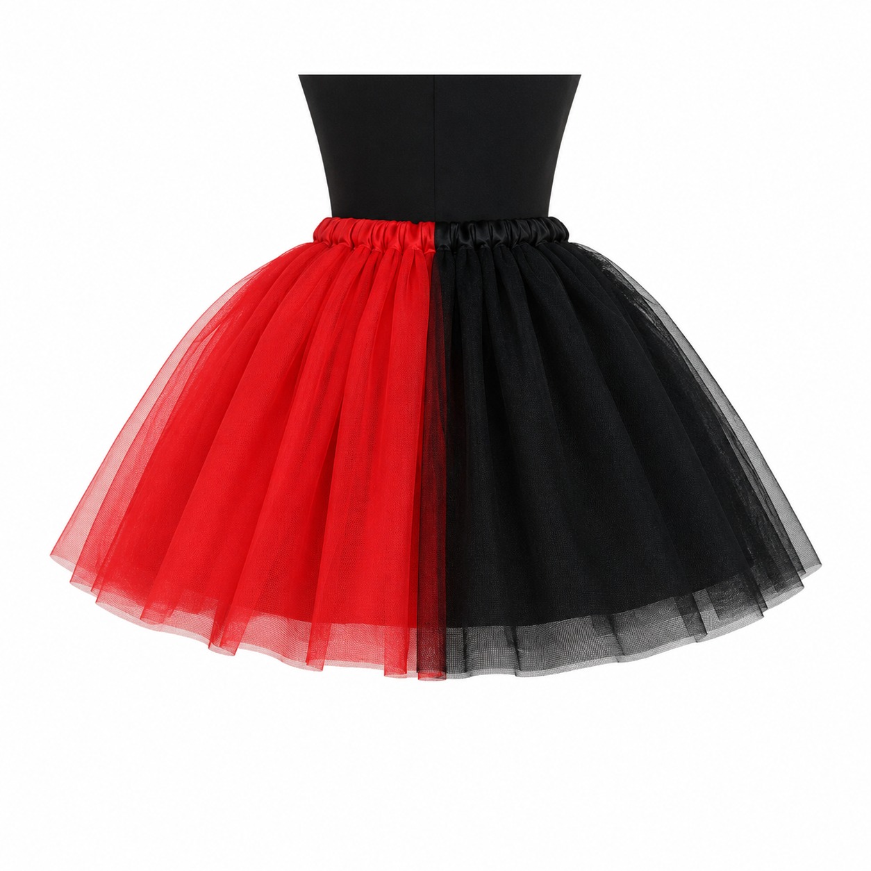 MOD-898 SAIA TULE VERMELHA/PRETA - 30 CM