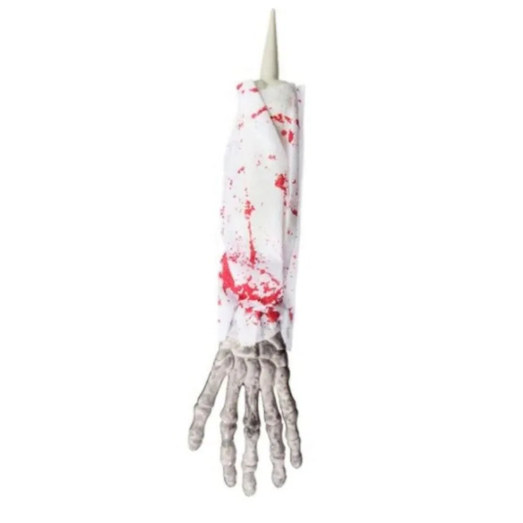 MOD-979 ENFEITE MÃO ESQUELETO HALLOWEEN 40CM