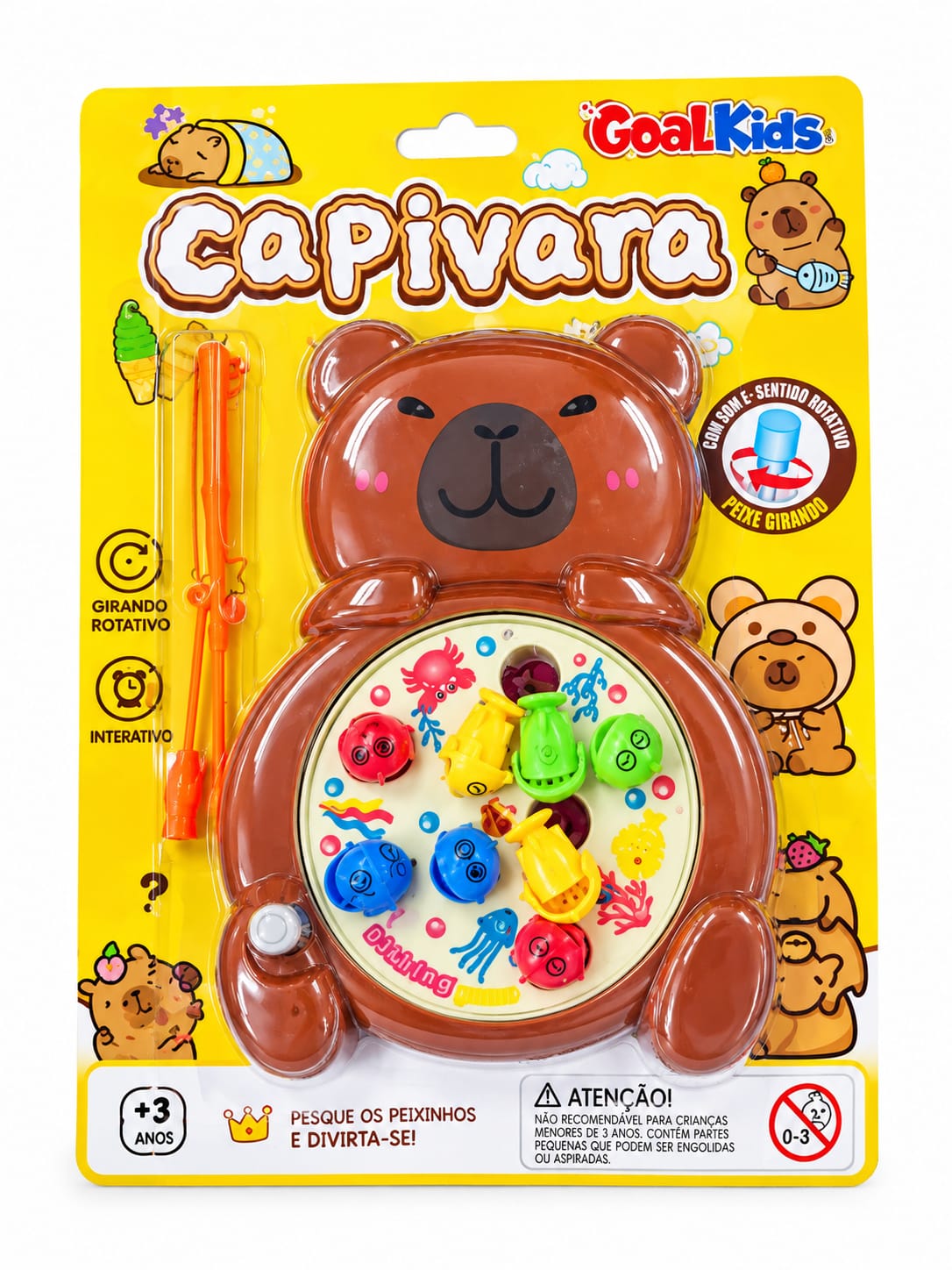 GK3599 PEGA PEIXE DE CAPIVARA,A FRICÇAO