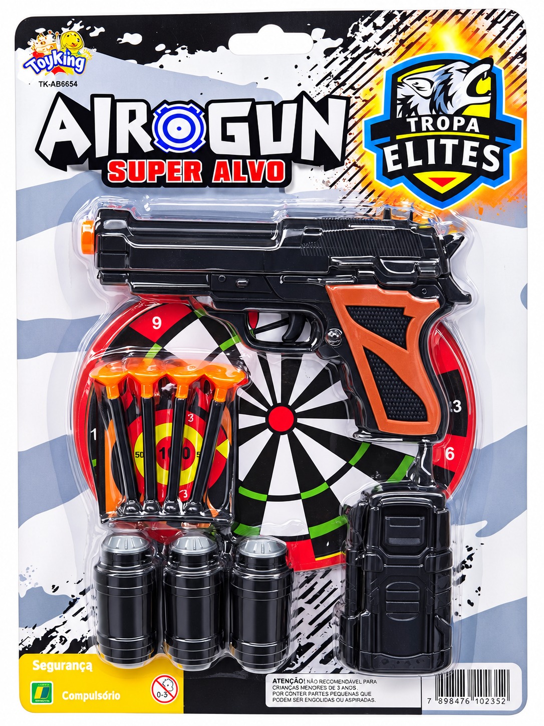 TK-AB5654 PISTOLA LANCA PROJETEIS DE PLASTICO