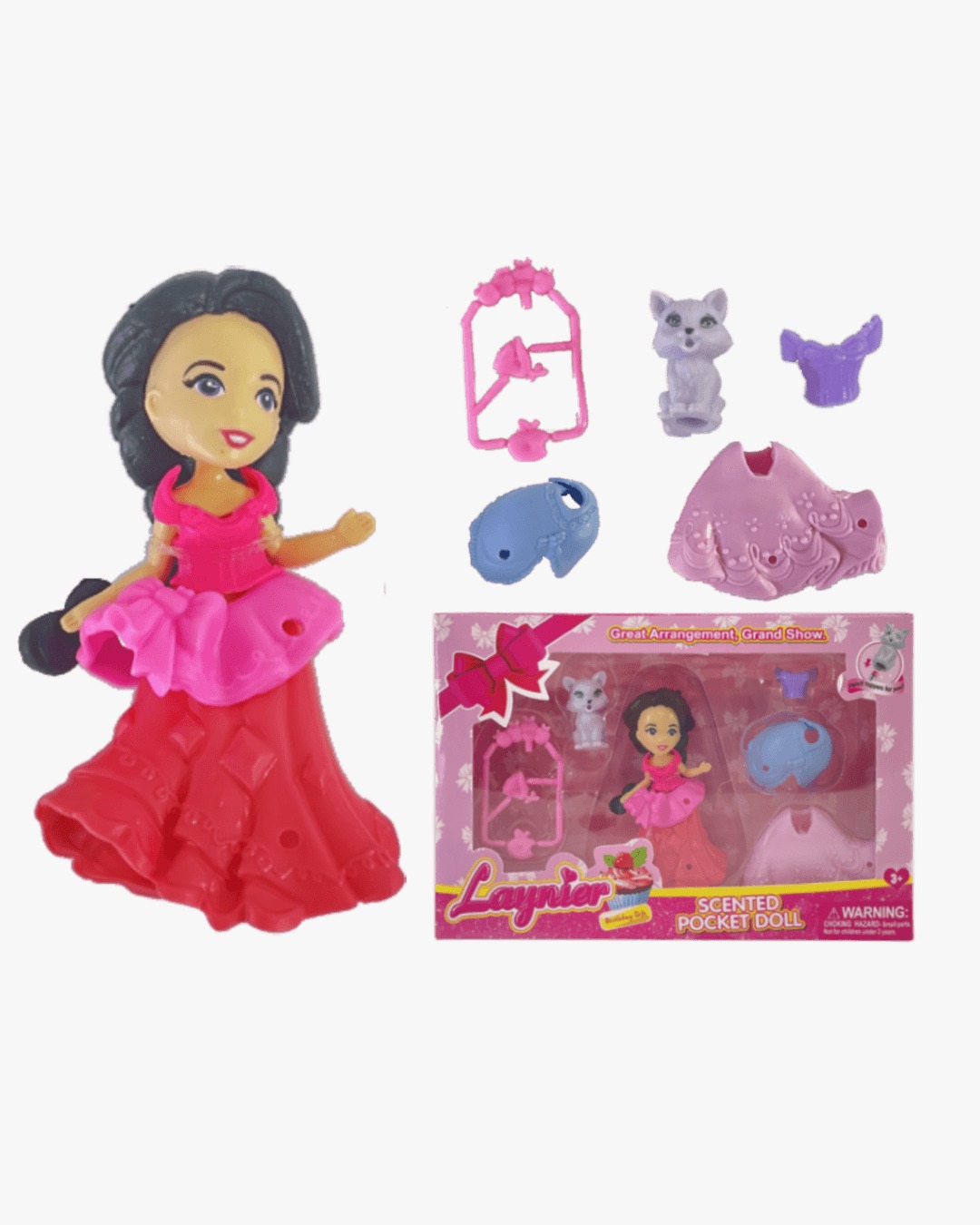 GK3692 BONECA E ACESSORIOS 