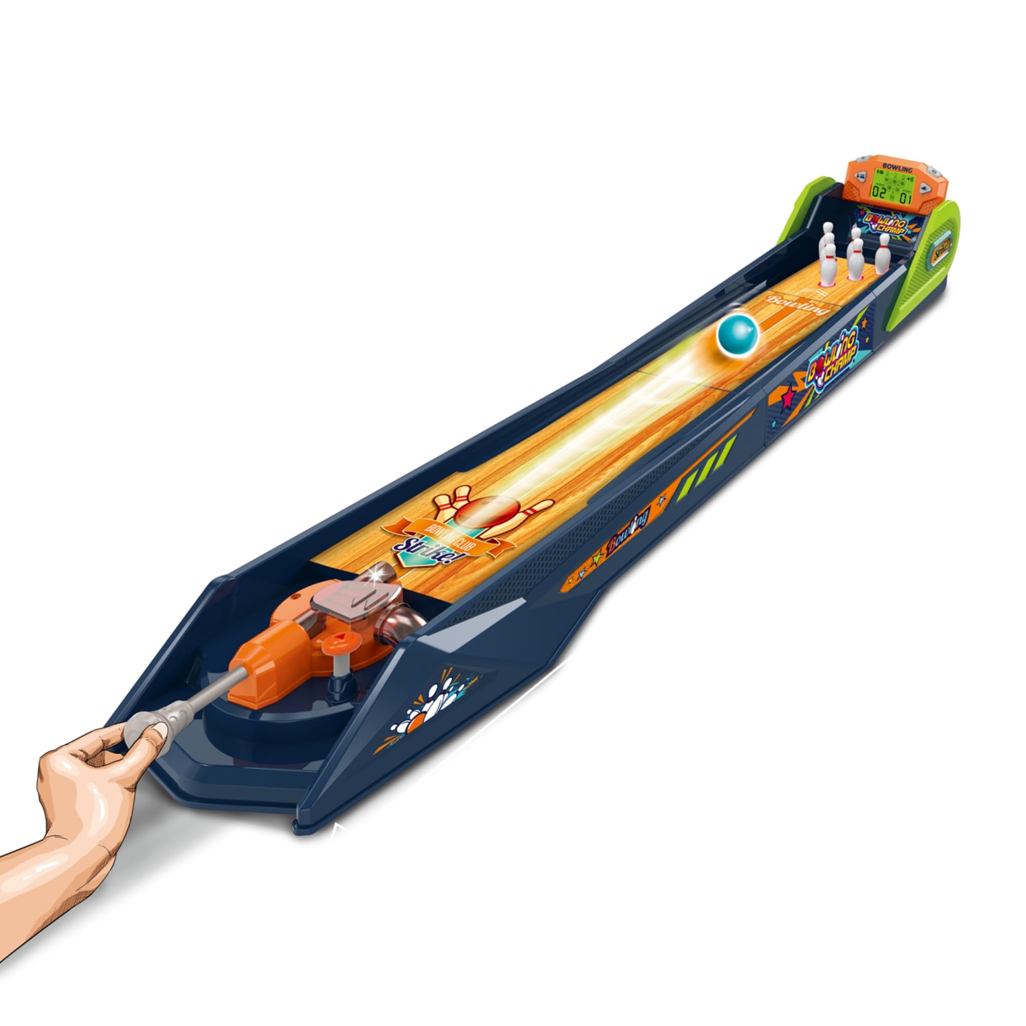 TK-AB0652 CONJUNTO MINI BOLICHE DE PLASTICO A PILHA