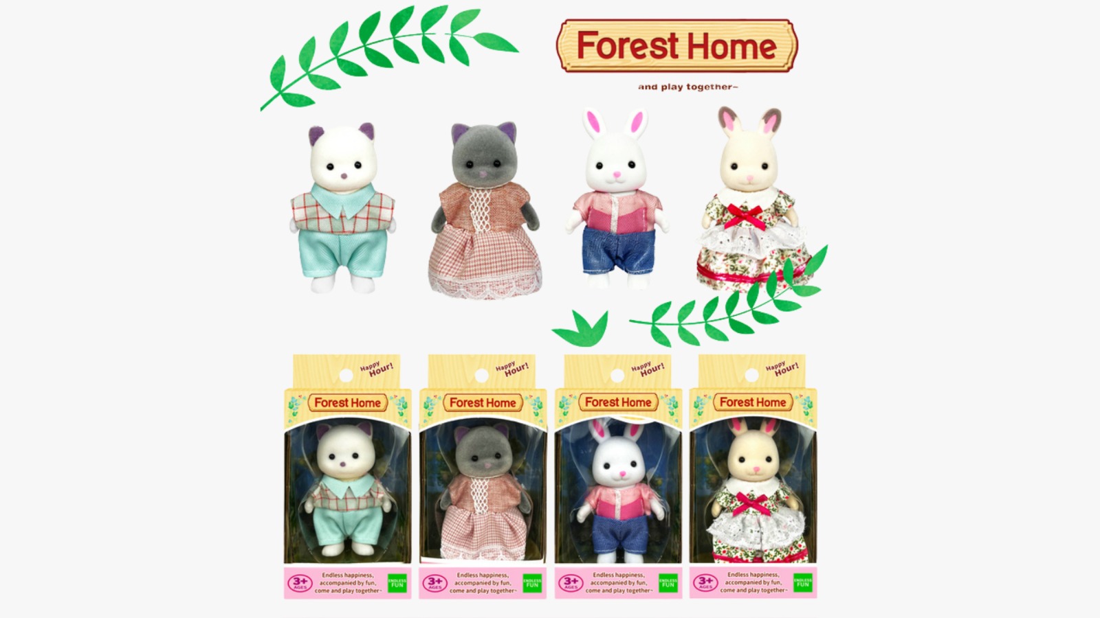GK3771 ANIMAIS DA FLORESTA